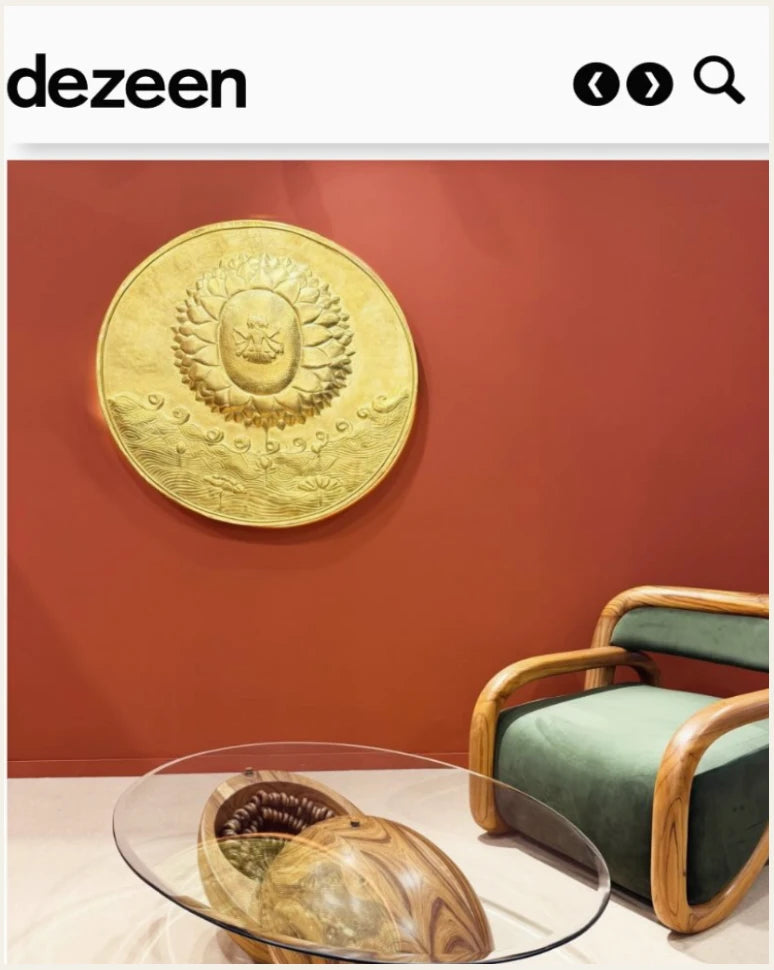 DEZEEN | NOVEMBER 2025 - Sarvatva press feature