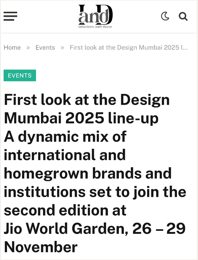 INTERIORS & DECOR | JULY 2025 - Sarvatva press feature
